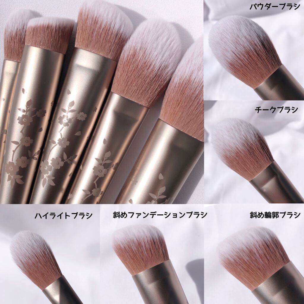 まーちゃん❤️32 on LIPS 「ROWNYEONの2021年新製品金梅シリーズメイクブラシ..」(3枚目)