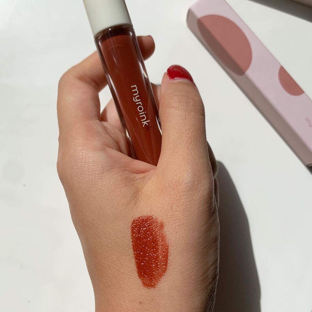 カラーフォーミーリップティント/myroink/リップティントを使ったクチコミ(6枚目)