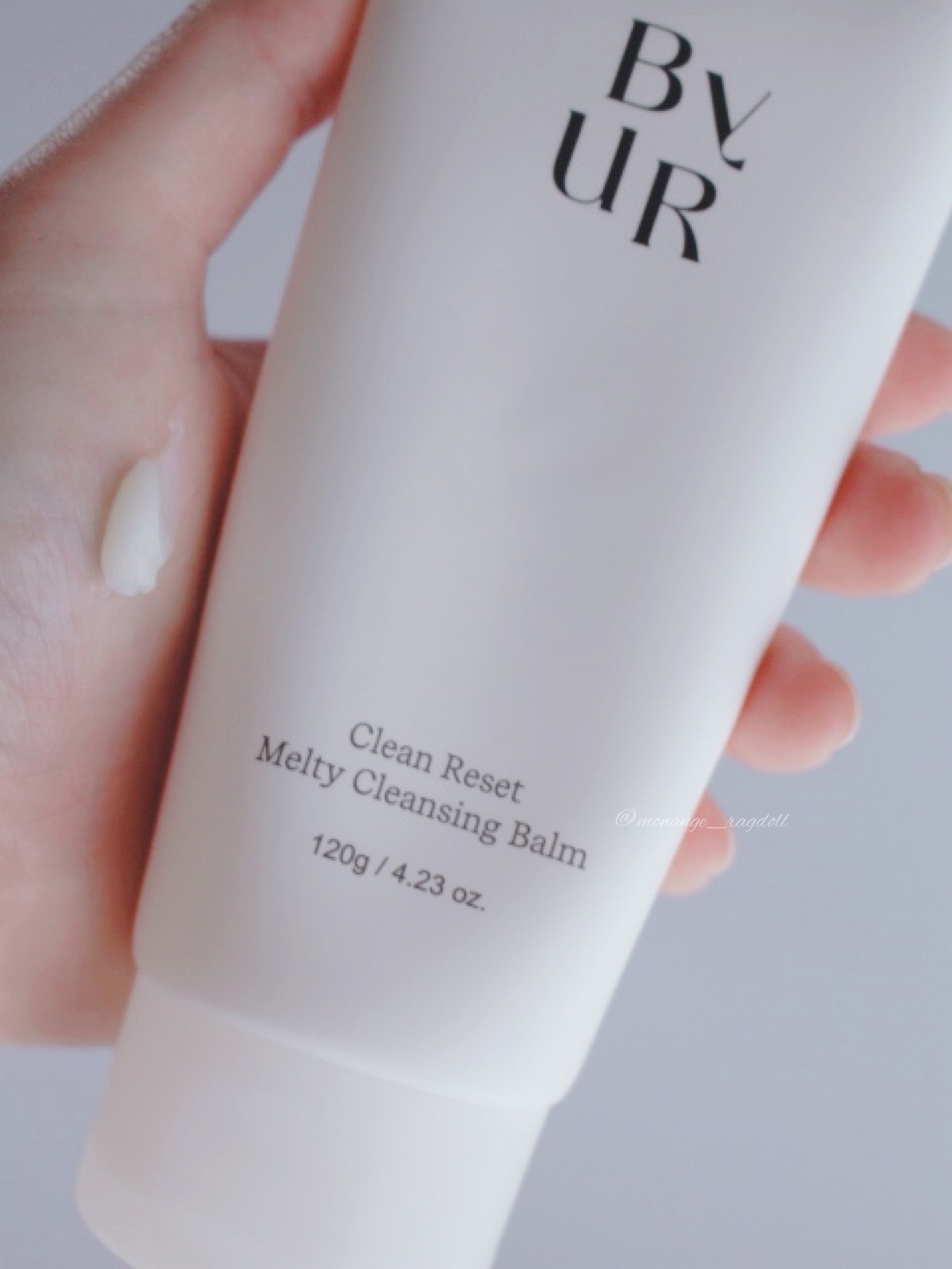 クリーンリセットメルティクレンジングバーム/ByUR/クレンジングクリームを使ったクチコミ（1枚目）