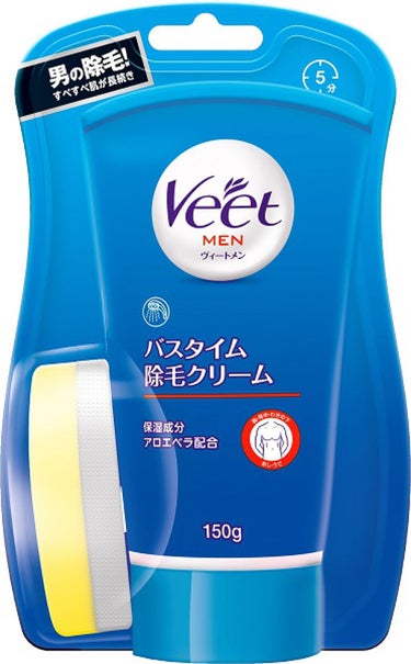 ヴィートメン バスタイム 除毛クリーム 敏感肌用 Veet