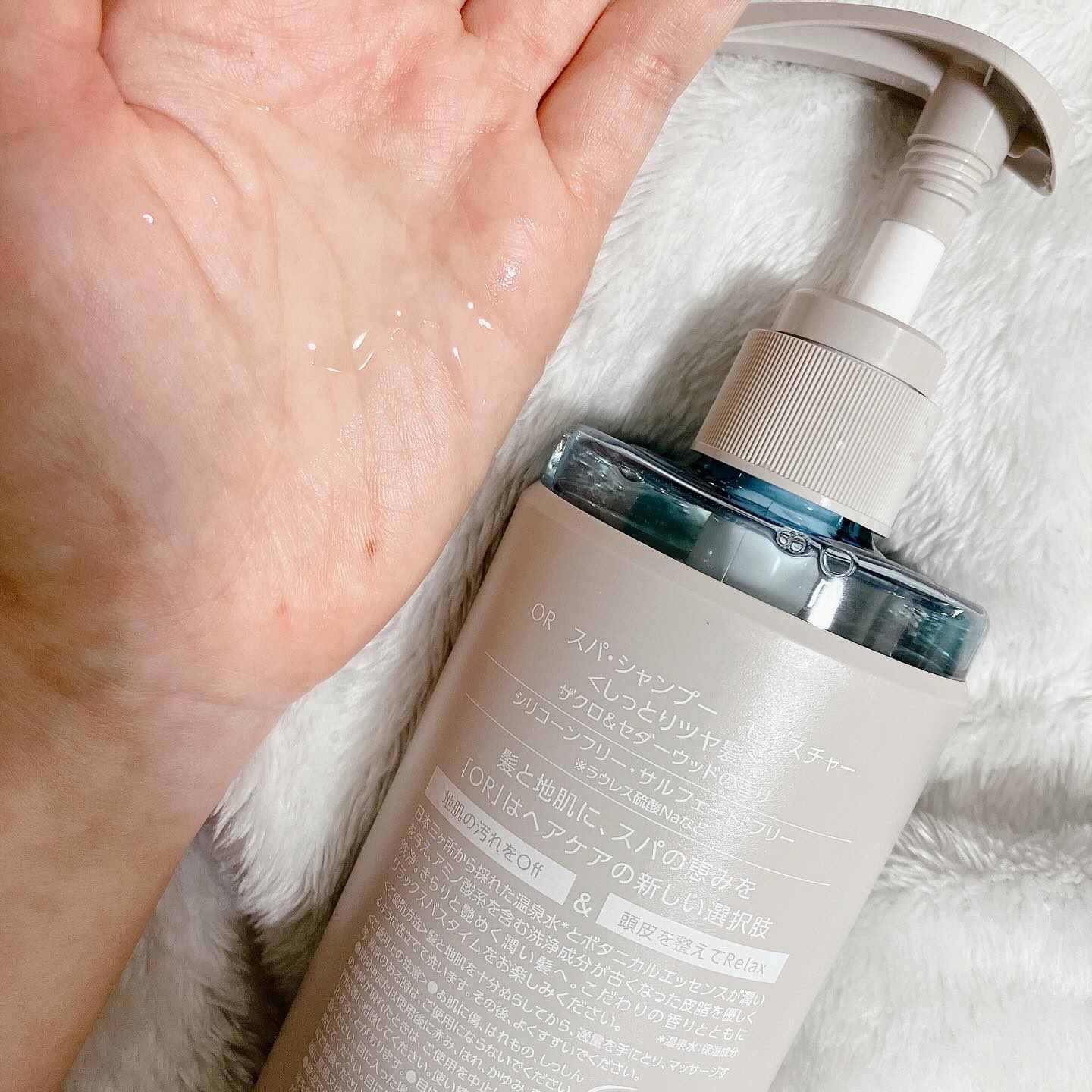 スパ・シャンプー／ヘアトリートメント モイスチャー トリートメント 460ml/Off&Relax/市販シャンプーを使ったクチコミ（2枚目）