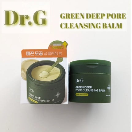 グリーンディープポアクレンジングバーム/Dr.G/クレンジングバームを使ったクチコミ(1枚目)