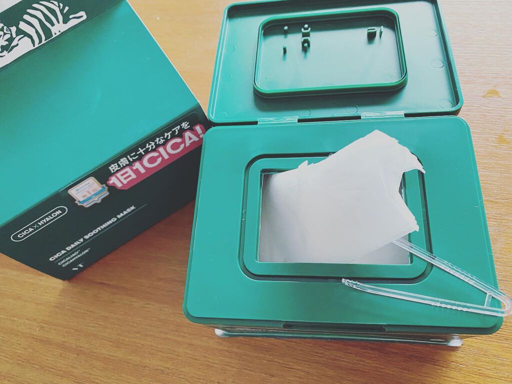 CICA デイリースージングマスク/VT/シートマスク・パックを使ったクチコミ(1枚目)