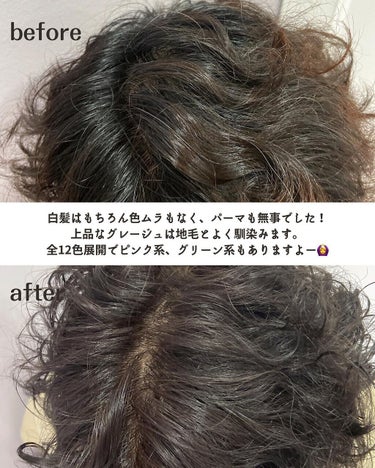 クリアリーカラー (白髪用)  チャコールグレージュ/クレオディーテ/ヘアカラーの画像