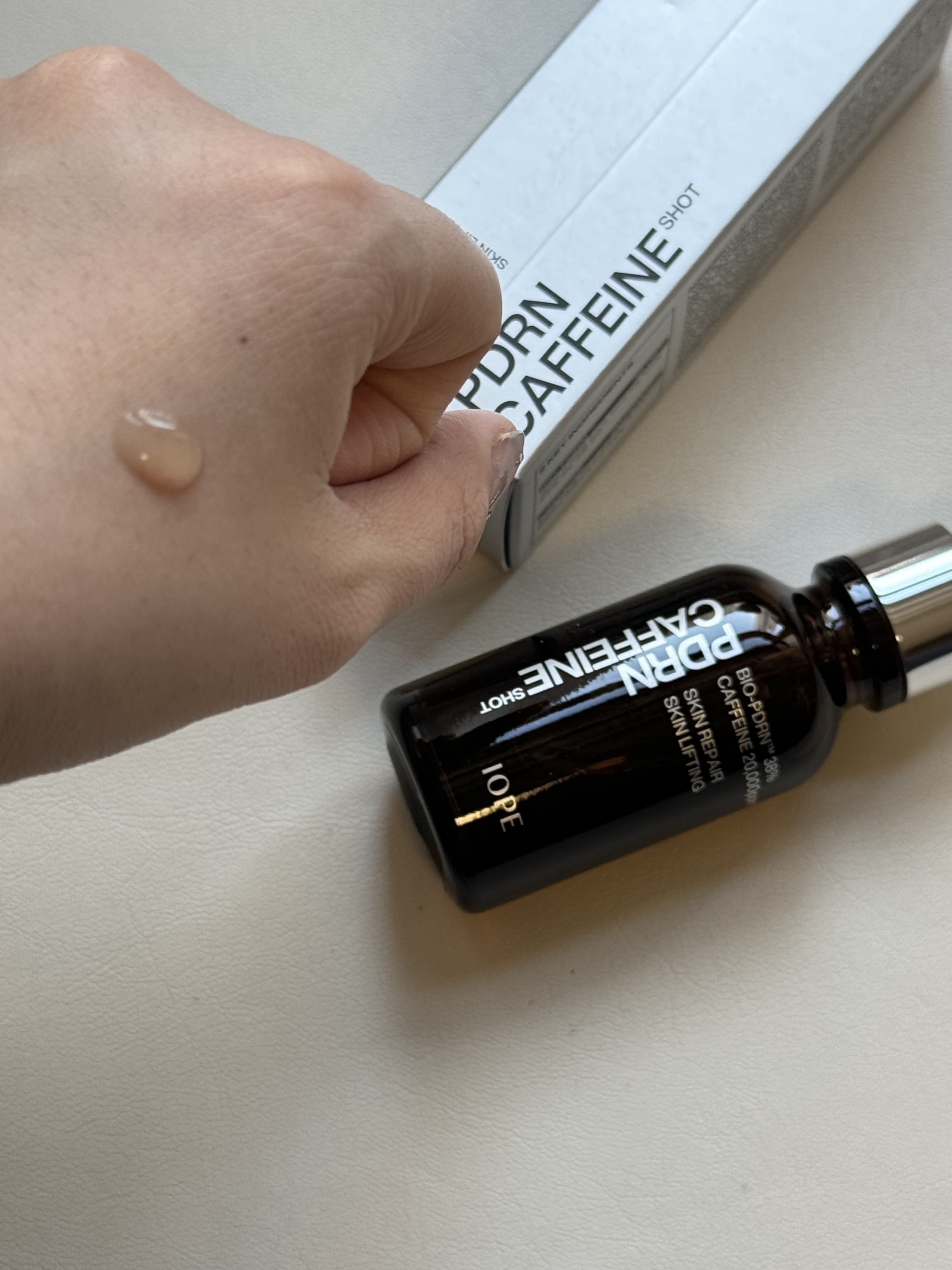 PDRNカフェインショット/IOPE/美容液を使ったクチコミ（3枚目）