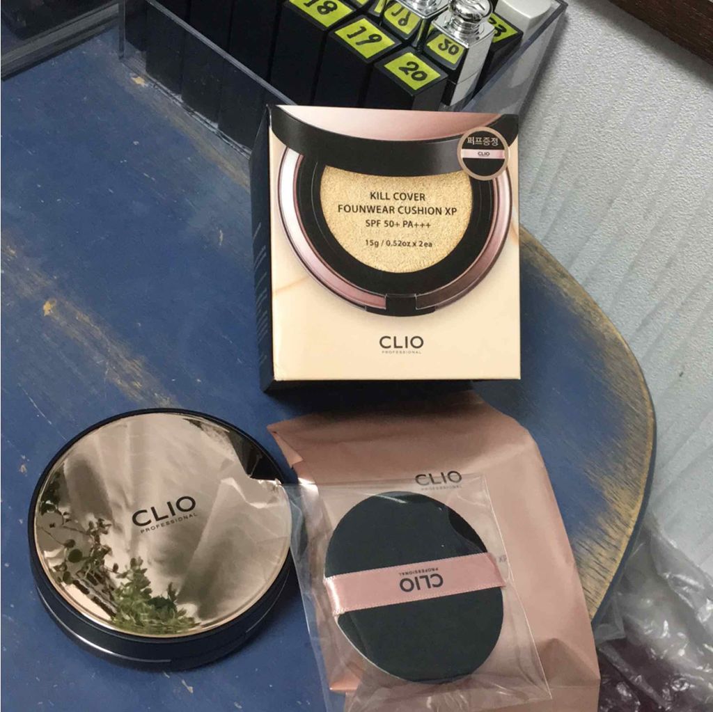 キル カバー ファンウェア クッション エックスピー/CLIO/クッションファンデーションを使ったクチコミ(1枚目)