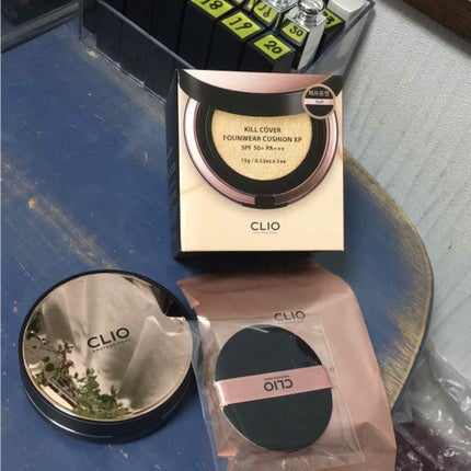 キル カバー ファンウェア クッション エックスピー/CLIO/クッションファンデーションを使ったクチコミ(1枚目)