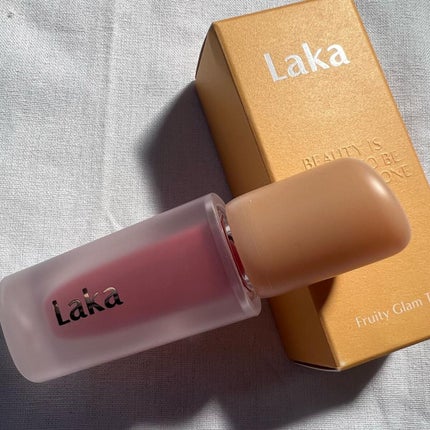 フルーティーグラムティント/Laka/リップティントを使ったクチコミ(4枚目)