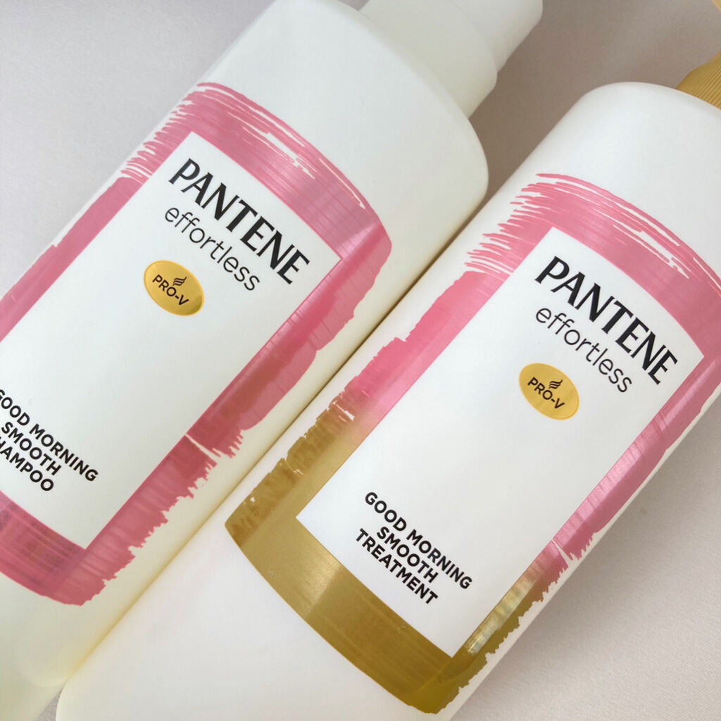 パンテーン エフォートレス グッドモーニング スムース シャンプー／トリートメント/パンテーン/市販シャンプーを使ったクチコミ（3枚目）