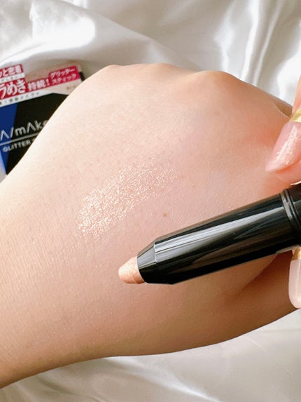 エーメイク グリッタースティック/A/mAke/グリッターを使ったクチコミ(6枚目)