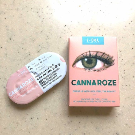 CANNA ROZE 1year/URIA i-DOL/カラーコンタクトレンズを使ったクチコミ(1枚目)