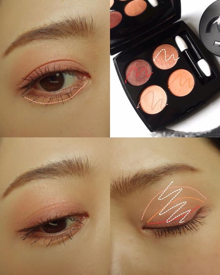 レ キャトル オンブル/CHANEL/アイシャドウパレットを使ったクチコミ(3枚目)