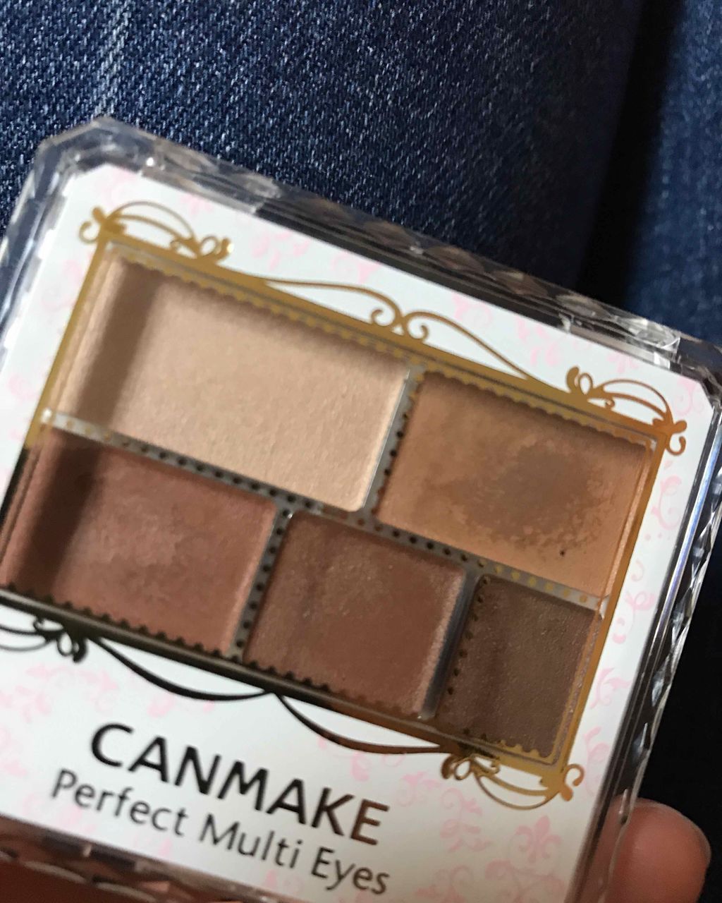 パーフェクトマルチアイズ/キャンメイク/アイシャドウパレットを使ったクチコミ（1枚目）