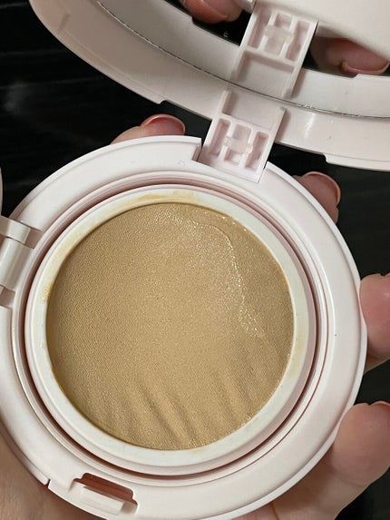 アクアリースキンウェア 02 ナチュラルベージュ/ESPRIQUE/クッションファンデーションを使ったクチコミ(3枚目)