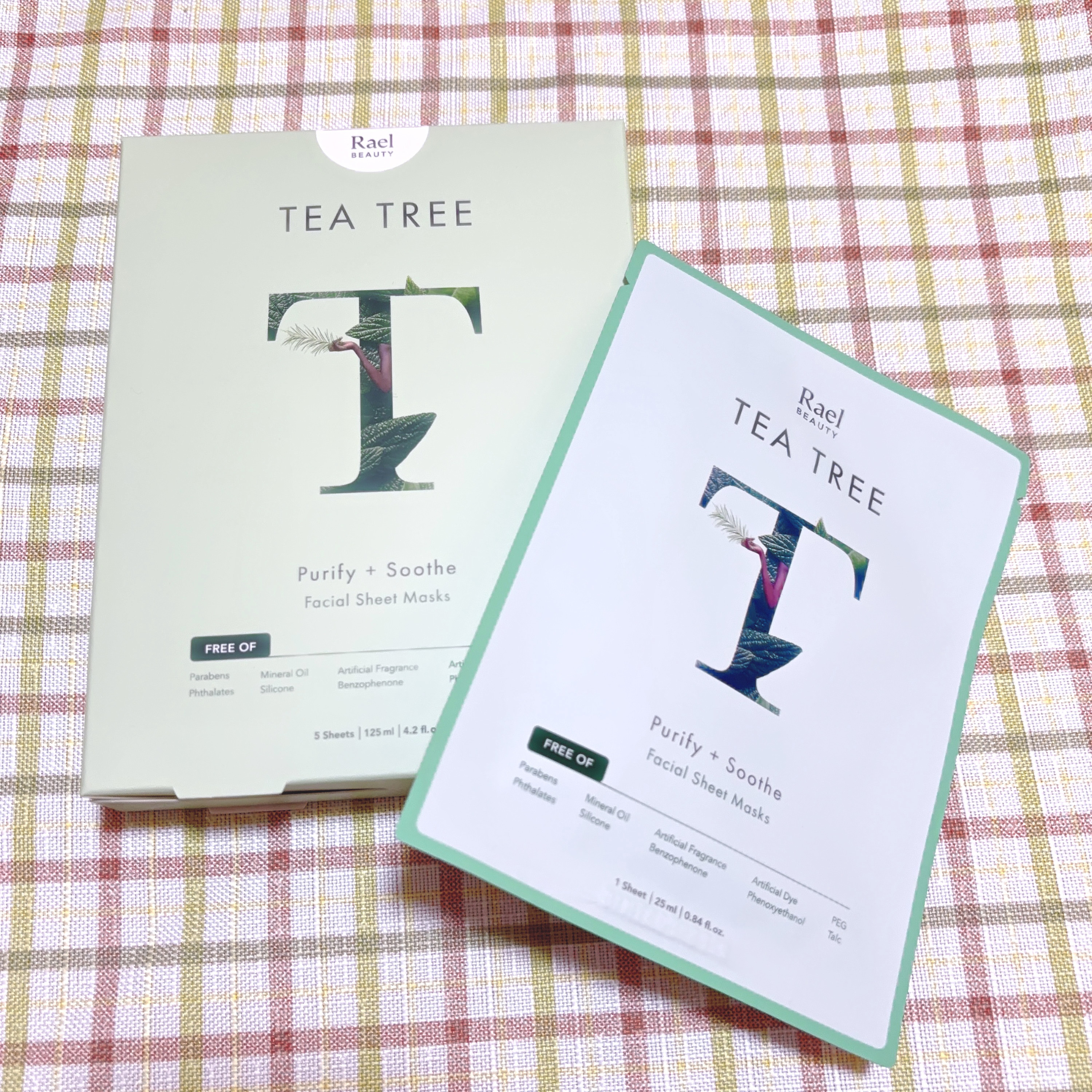  ティーツリーシートマスク/Rael, Inc./シートマスク・パックを使ったクチコミ（2枚目）