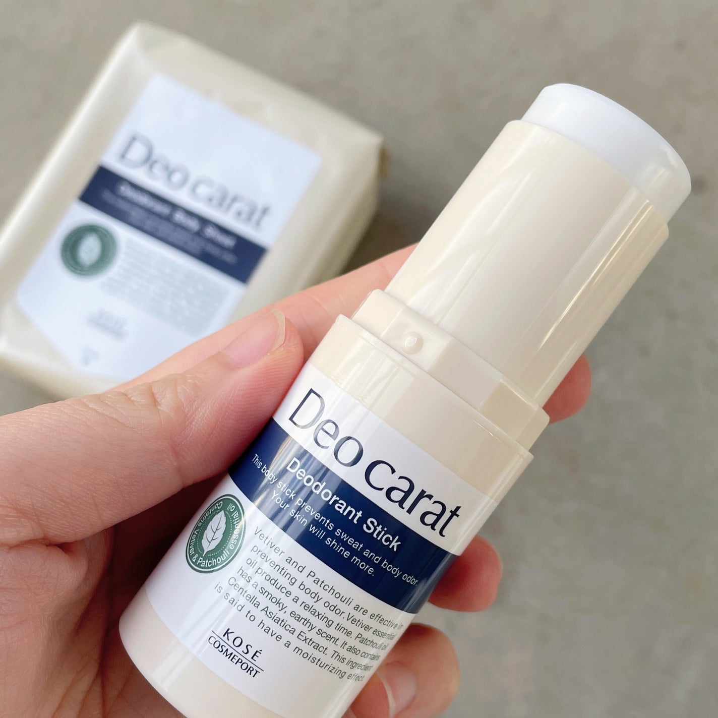 薬用デオドラント スティック/デオカラット/デオドラント・制汗剤を使ったクチコミ(2枚目)