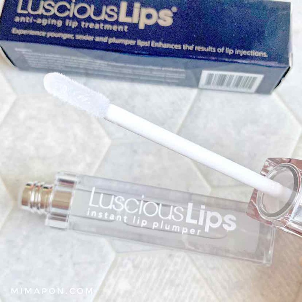 ラシャスリップス 322 Twinkle Winkle/ラシャスリップス/リップグロスを使ったクチコミ（2枚目）