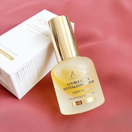 ホワイトトリュフダブルレイヤーリバイタライジングセラム/ダルバ/美容液を使ったクチコミ(1枚目)