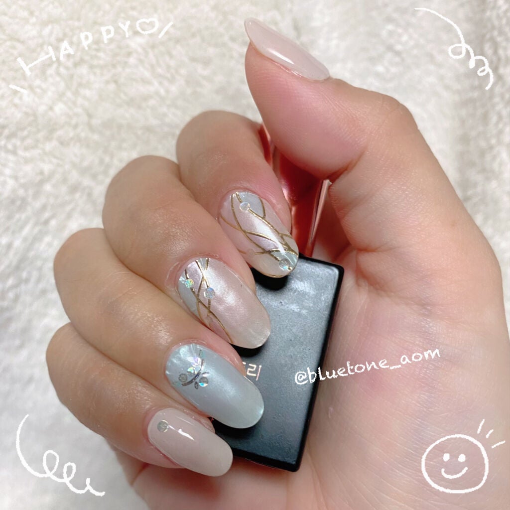 ネイルフィット ジェルネイルシール/GELATO FACTORY/ネイルシールを使ったクチコミ(4枚目)