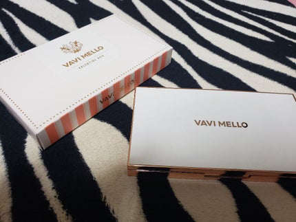 バレンタインボックス/VAVI MELLO/アイシャドウパレットを使ったクチコミ(1枚目)