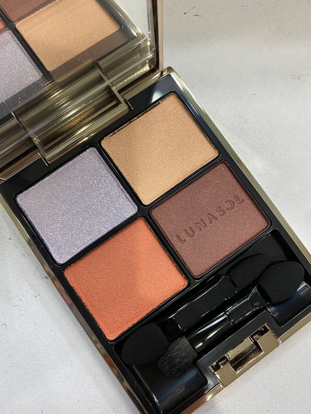 アイカラーレーション/LUNASOL/アイシャドウパレットを使ったクチコミ(2枚目)