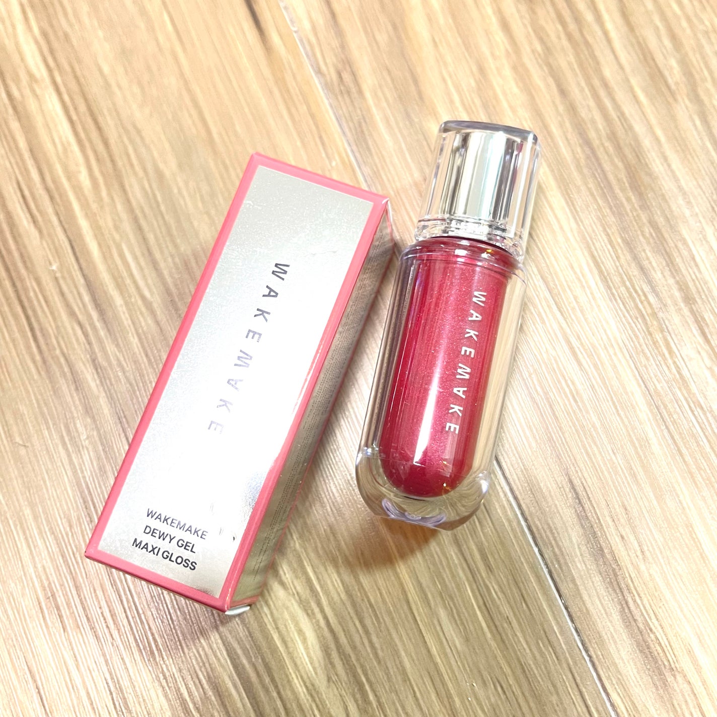 デュイジェルマキシグロス/wakemake/リップグロスを使ったクチコミ(2枚目)