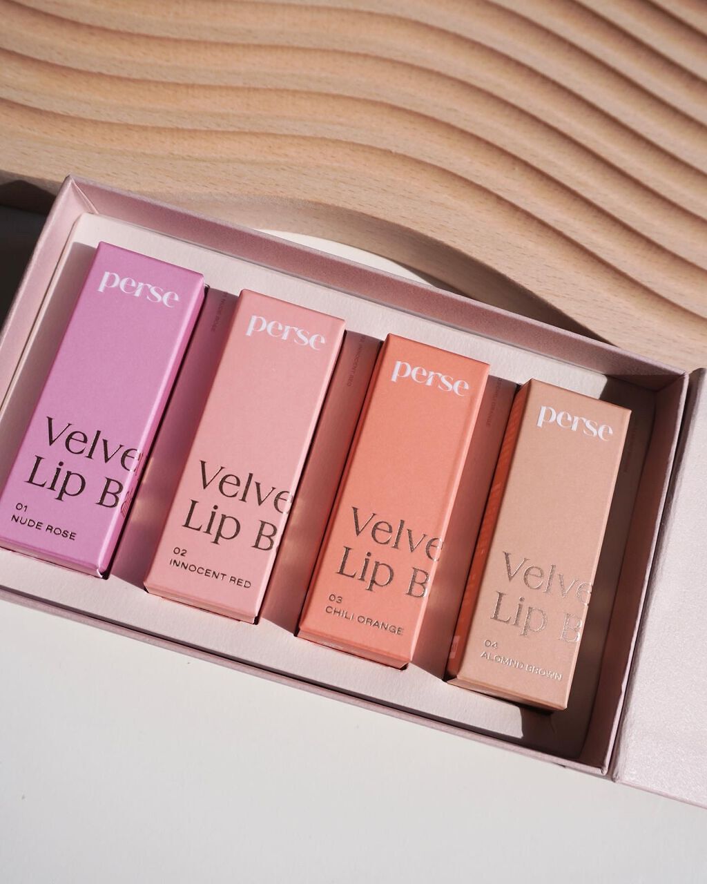 ベルベットフィックスリップバーム/perse/リップバームを使ったクチコミ(7枚目)