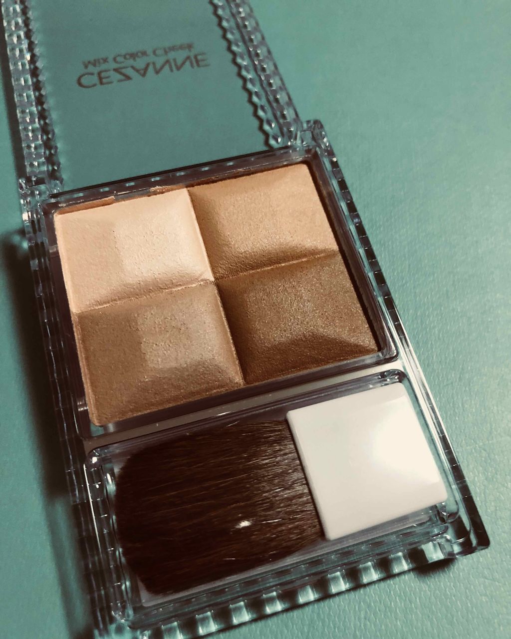 ミックスカラーチーク/CEZANNE/パウダーチークを使ったクチコミ（2枚目）