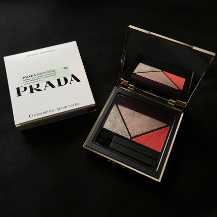 ダイメンションズ マルチエフェクト アイシャドウ/PRADA BEAUTY/アイシャドウパレットを使ったクチコミ(1枚目)
