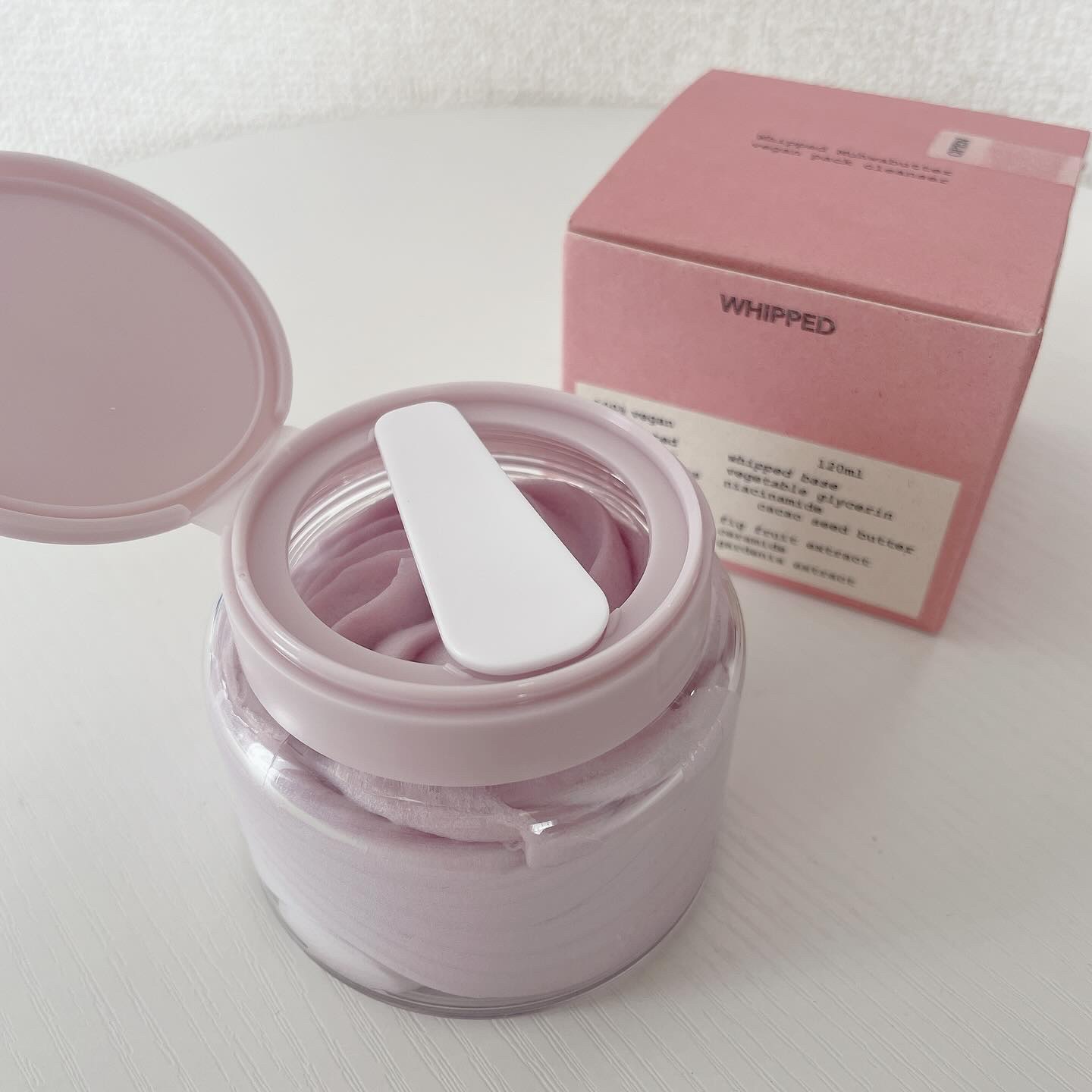 ヴィーガンパッククレンザー/WHIPPED/洗顔フォームを使ったクチコミ（3枚目）