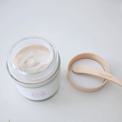 RICE MASK/I'm from/洗い流すパック・マスクを使ったクチコミ(2枚目)