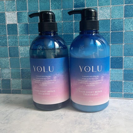 カームナイトリペアシャンプー/トリートメント/YOLU/市販シャンプーを使ったクチコミ(3枚目)