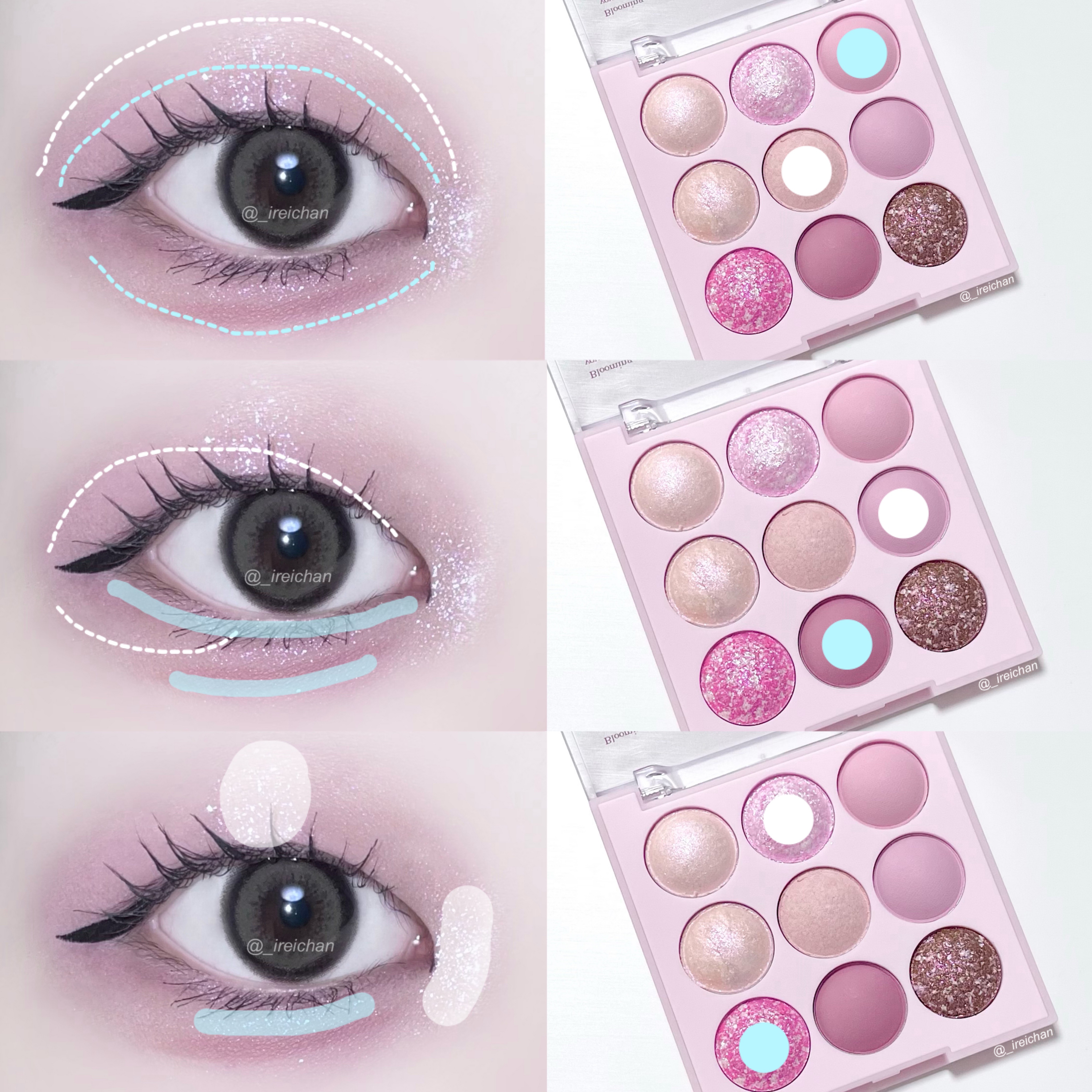 シャドウパレット/dasique/アイシャドウパレットを使ったクチコミ（3枚目）