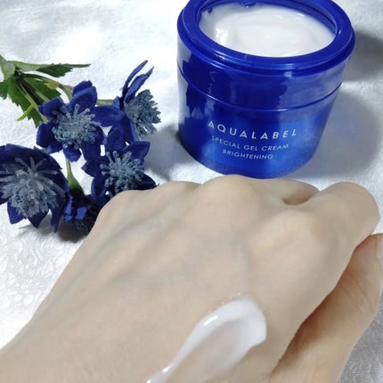 スペシャルジェルクリーム(モイスト)/アクアレーベル/オールインワン化粧品を使ったクチコミ(7枚目)