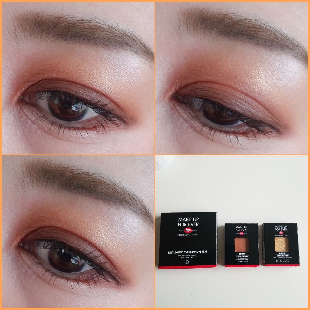 make up for ever チークとアイシャドウパレット