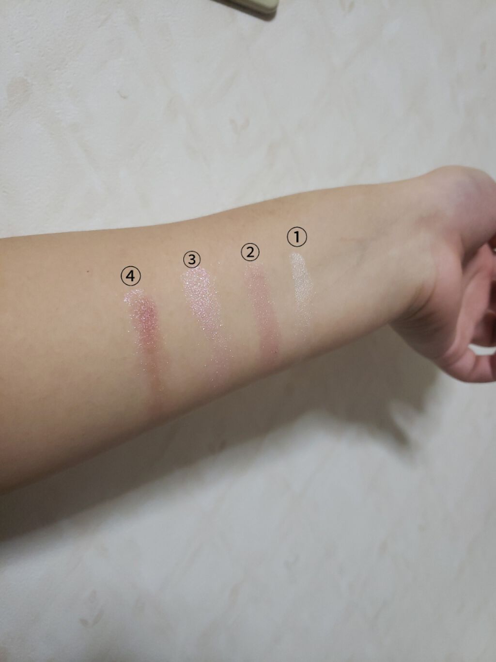 UR GLAM VELVET EYE COLOR PALETTE/U R GLAM/アイシャドウパレットを使ったクチコミ(4枚目)