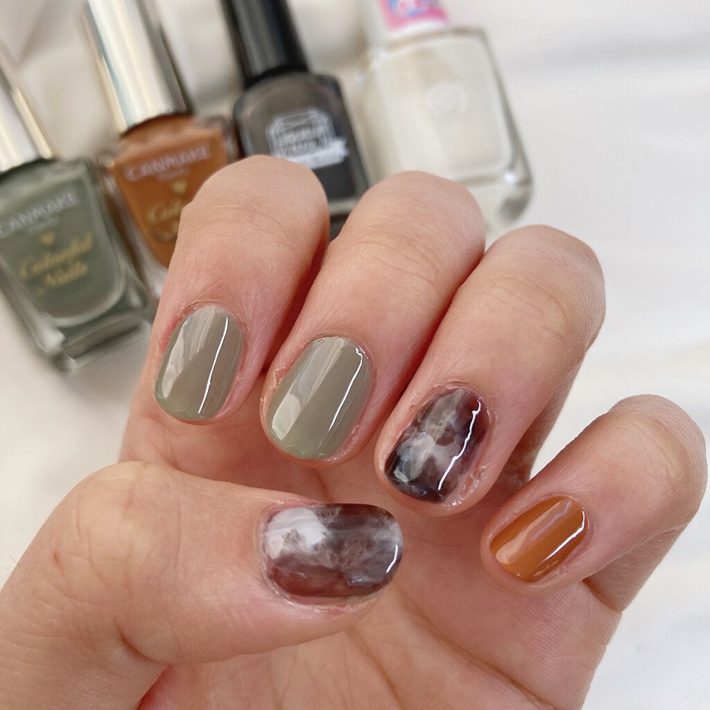 カラフルネイルズ/キャンメイク/マニキュアを使ったクチコミ(6枚目)