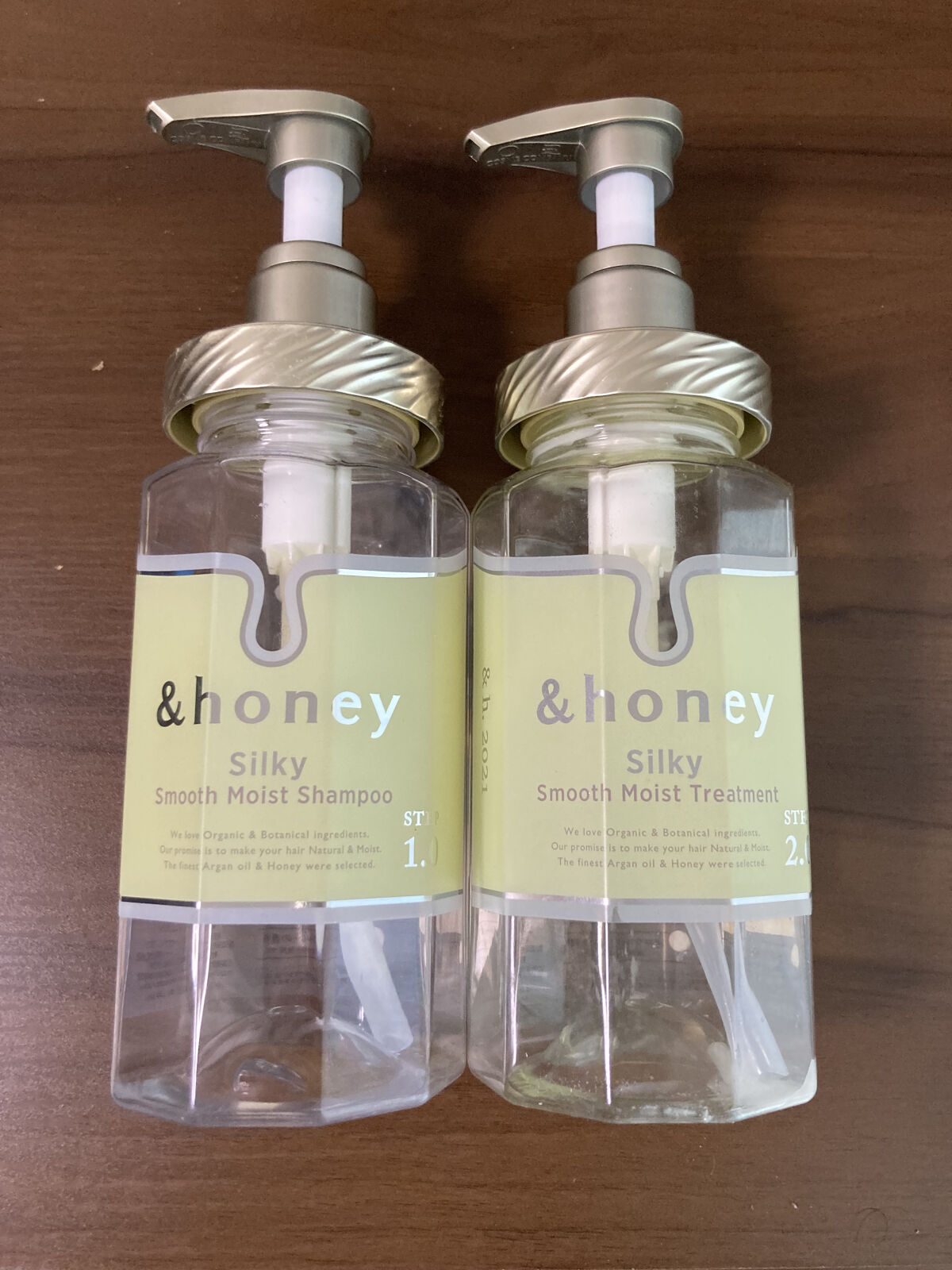 シルキー　スムースモイスチャー　シャンプー　1.0/ヘアトリートメント　2.0/&honey/市販シャンプーを使ったクチコミ（1枚目）