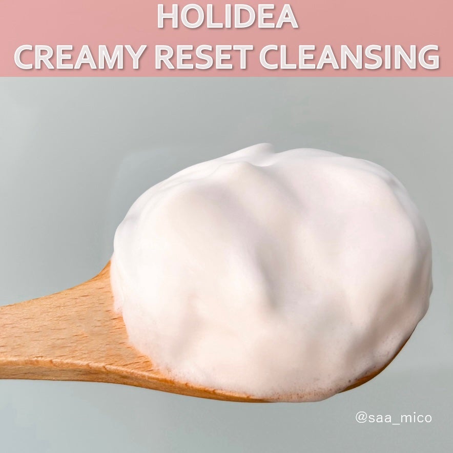 ホリーディア クリーミーリセットクレンジング/HOLIDEA/泡洗顔を使ったクチコミ(3枚目)