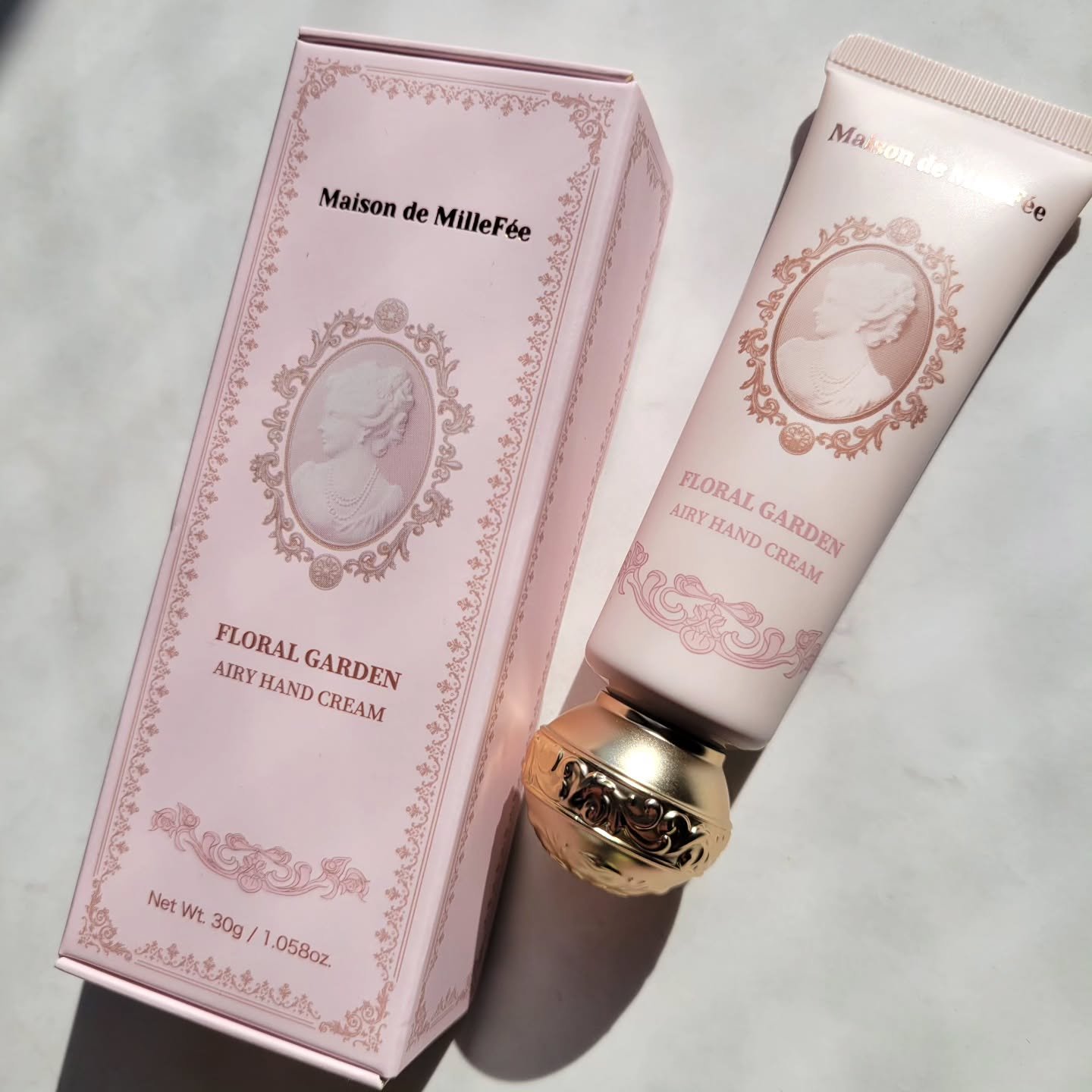 Maison de MilleFée エアリーハンドクリーム フローラルガーデン 01 フローラルガーデン/MilleFée/ハンドクリームを使ったクチコミ（1枚目）