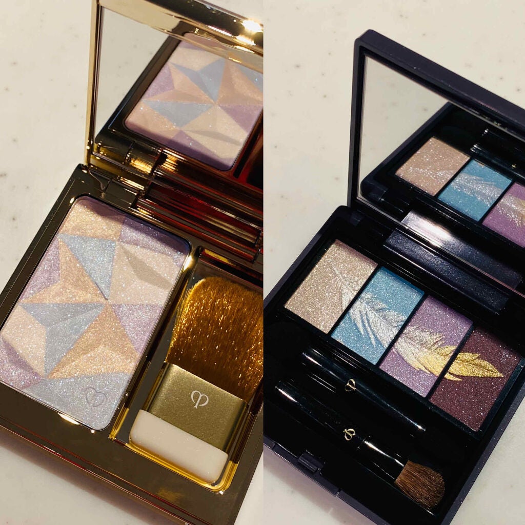 クレ・ド・ポー ボーテ レオスールデクラ/クレ・ド・ポー ボーテ/パウダーハイライトを使ったクチコミ(4枚目)