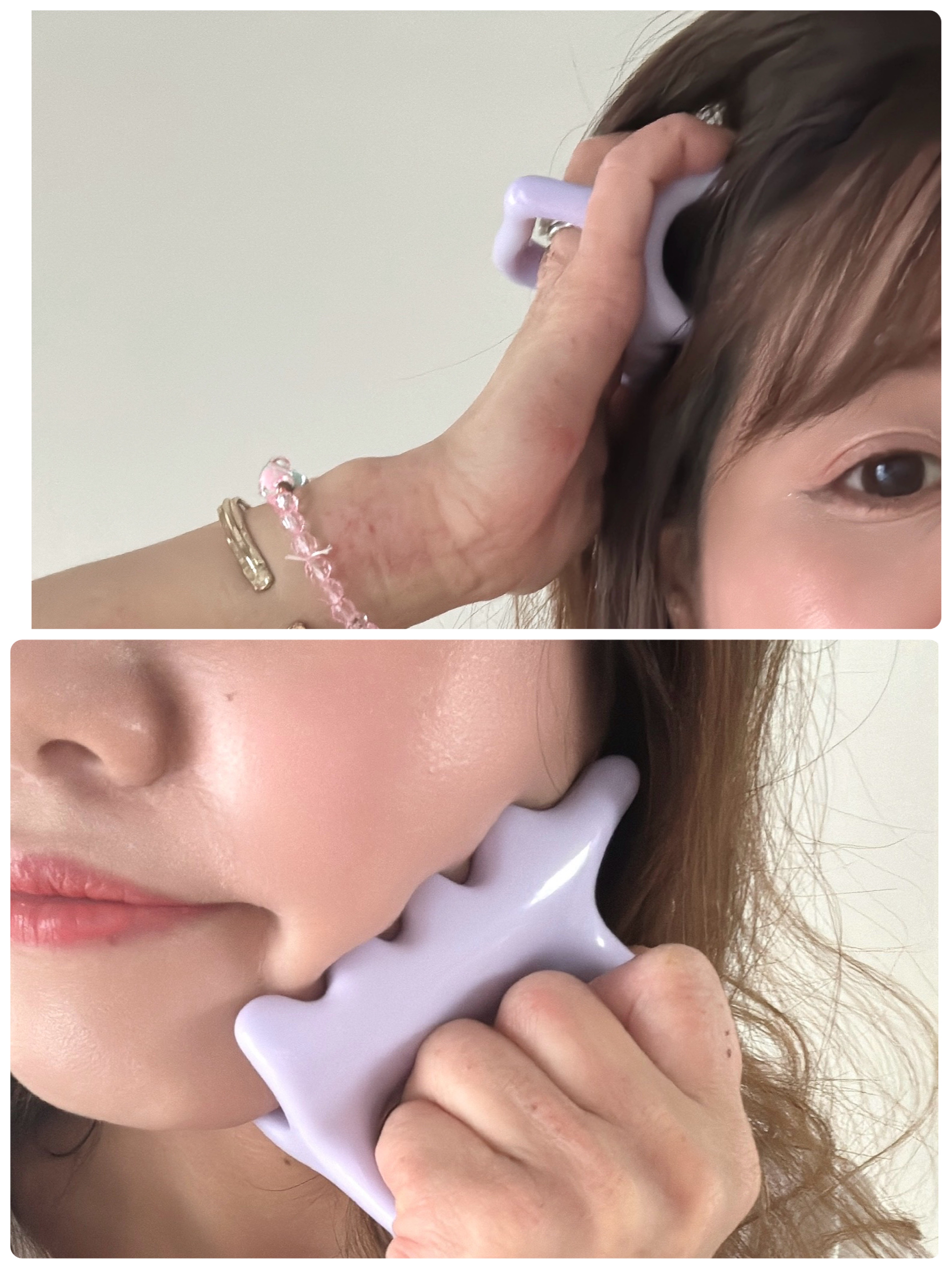 フェイス&ボディマッサージャー/fillimilli/美顔器・マッサージを使ったクチコミ（3枚目）