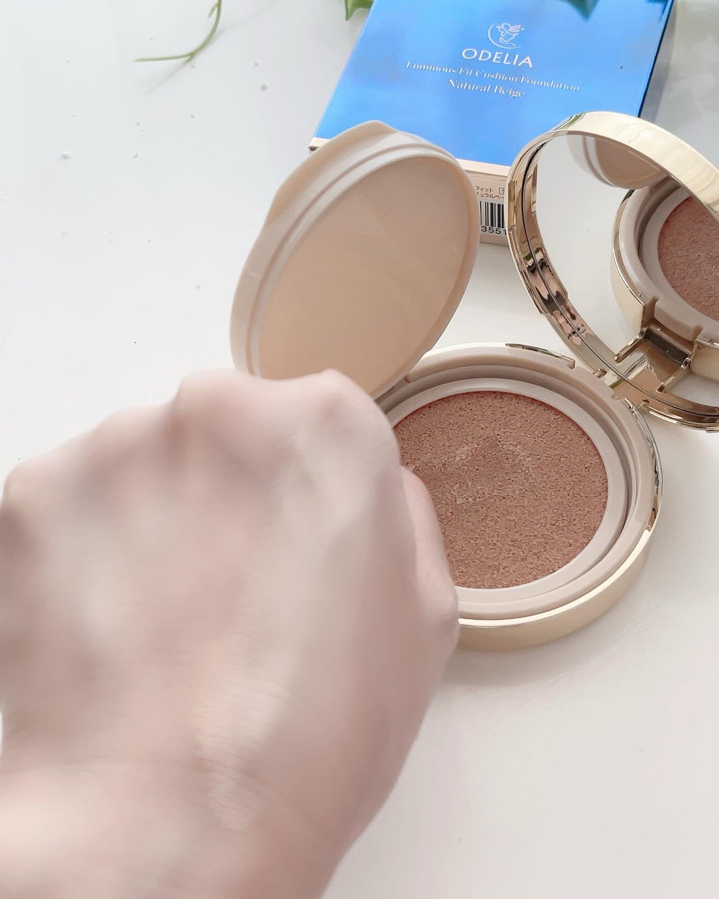 ルミナスフィット クッションファンデーション /ODELIA/クッションファンデーションを使ったクチコミ(3枚目)