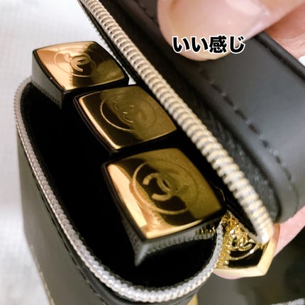 ルージュアリュールリクィッドヴェルヴェットトリオセット/CHANEL/口紅を使ったクチコミ(6枚目)