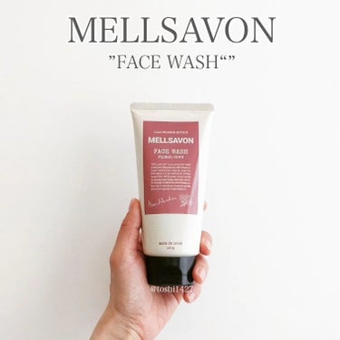 Mellsavon フェイスウォッシュ フローラルハーブのクチコミ「
MELLSAVON
『FACE WASH』




心がとろける
上質な香りのスキンケア。
.....」（1枚目）