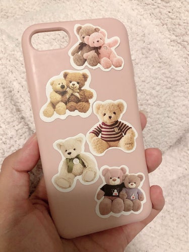 erina93 on LIPS 「クマが可愛すぎて買ってしまった♡🧸自分だけの携帯ケース🥺✨46..」（1枚目）