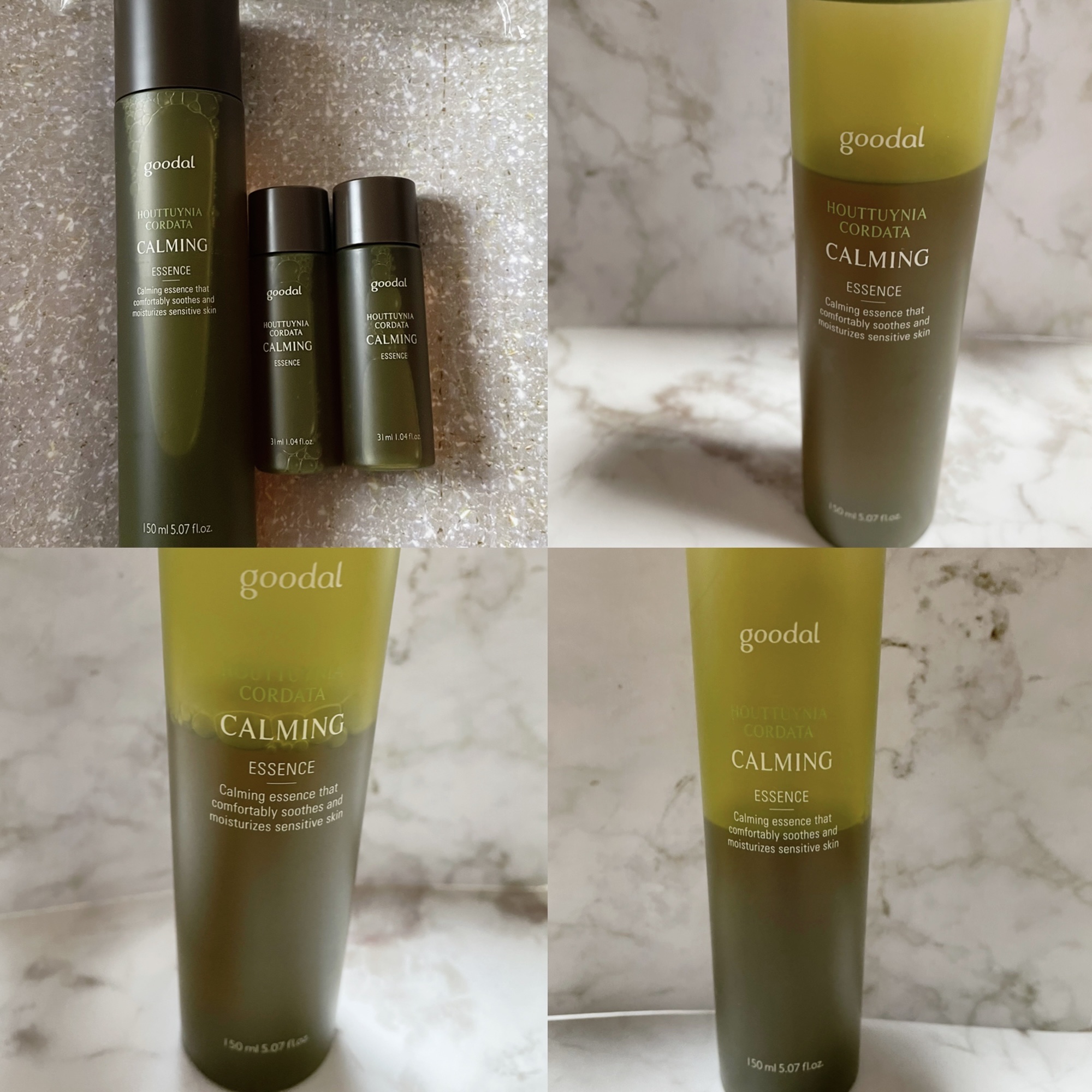 グーダルドクダミHCエッセンスセット/goodal/スキンケアキットを使ったクチコミ（2枚目）