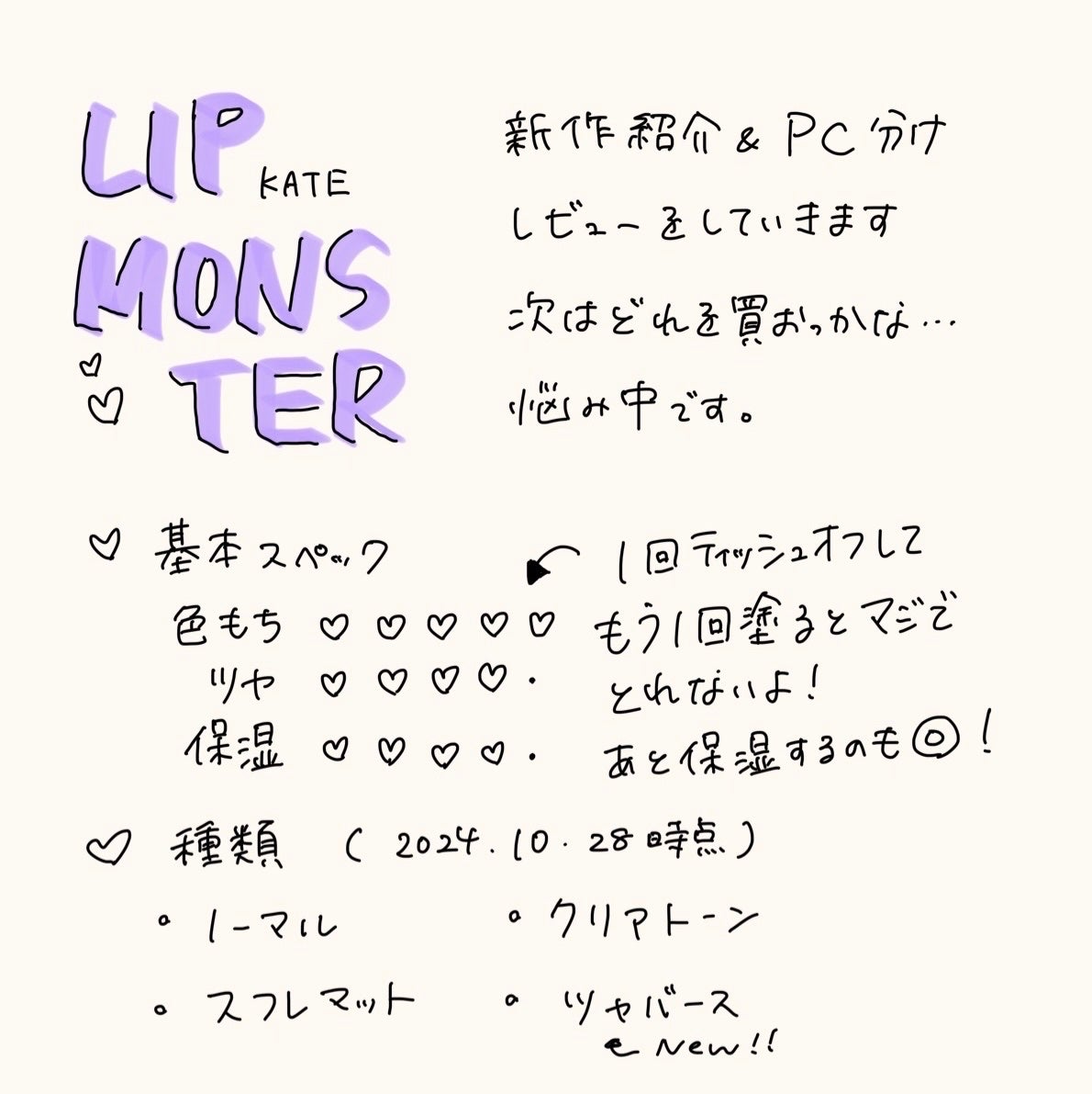 ケイト リップモンスター/KATE/口紅を使ったクチコミ(2枚目)