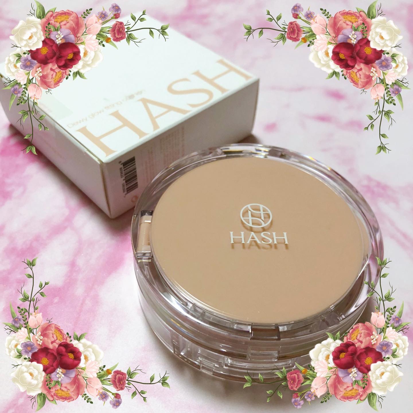 デューイーグロー フィッティング クッション/HASH/クッションファンデーションを使ったクチコミ（2枚目）