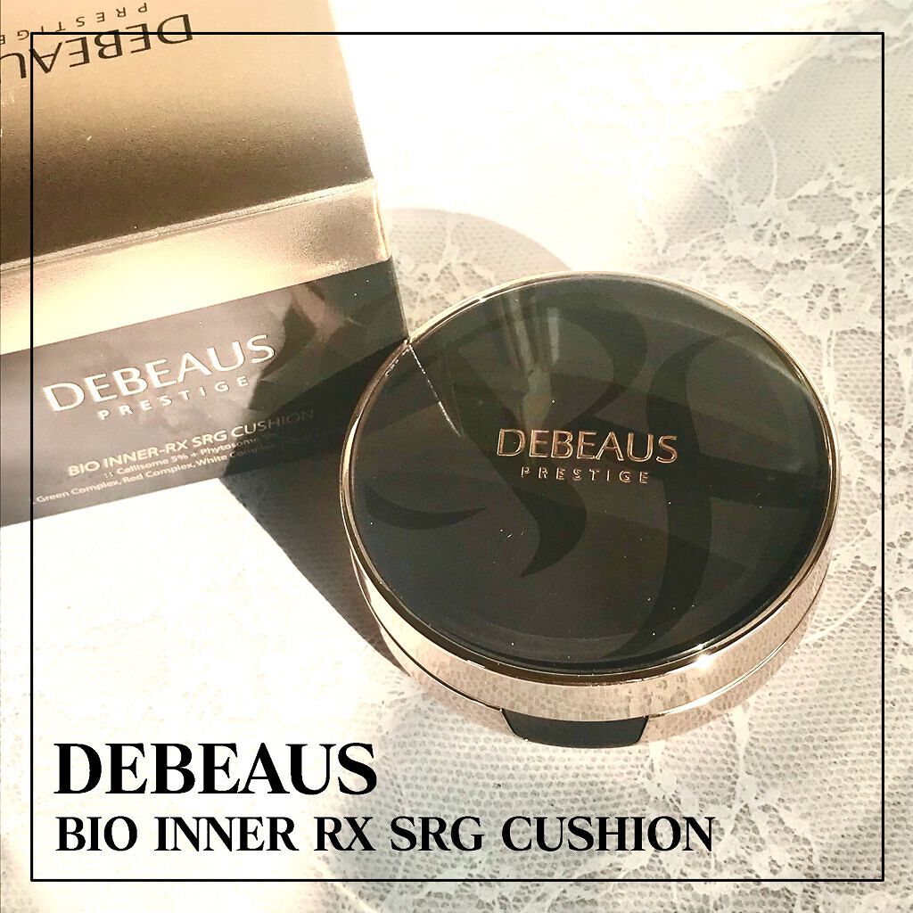 DEBEAUS バイオ インナー RX SRG クッション/DEBEAUS/クッションファンデーションを使ったクチコミ(1枚目)